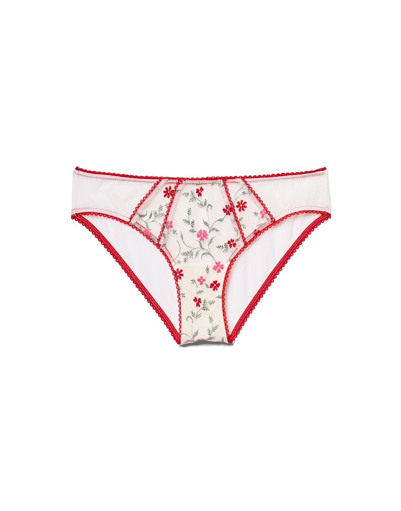 Rosa Floral Red 3 Plus Panty Adore Me 0659